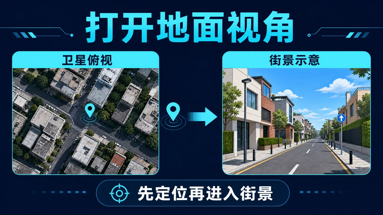Google Earth 街景怎么看？地面视角打开方法与覆盖范围