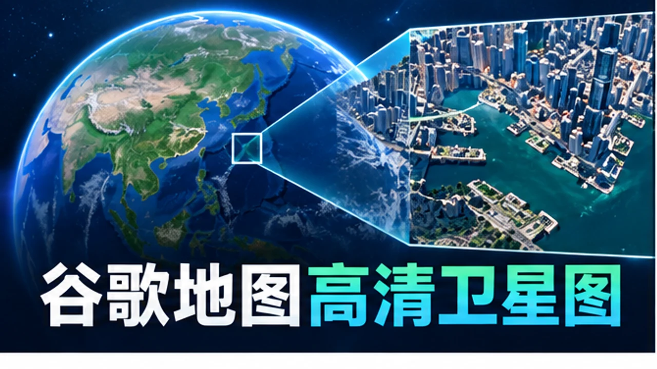 谷歌地图卫星地图高清版怎么看？影像图层使用说明