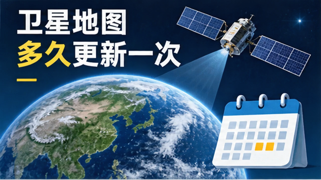 谷歌卫星地图多久更新一次？不同地区日期为何不同