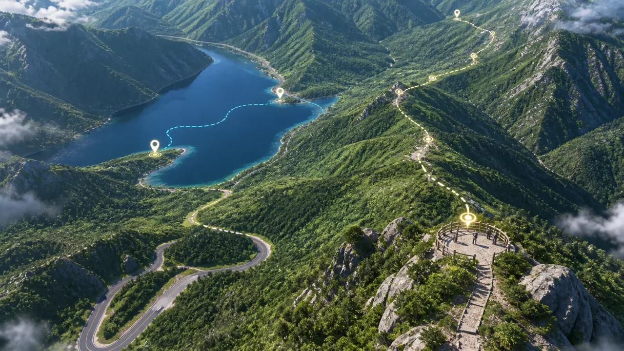 用卫星地图做旅行规划：出发前应看什么